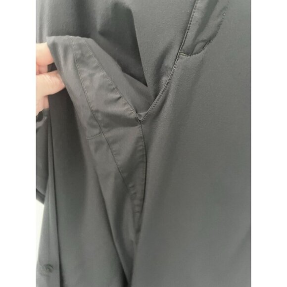 REI Cinque Terre Pants Sz 8 Gray Classic Fit Stretch Hiking Outdoor Roll Up Legs - Picture 3 of 11